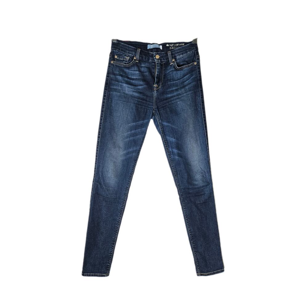 7 For All Mankind b(air) high rise ankle skinny Size 26